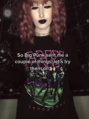 A post by @itsjust_sav on TikTok caption: @BingPunk #alttiktok #alternative #alternativegirl #clothinghaul #clothestryon #alt #gothtiktok #goth #goodvibes