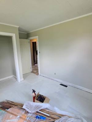 A post by @breadman1969 on TikTok caption: another day for B&B handyman and remodeling #paint#flooring