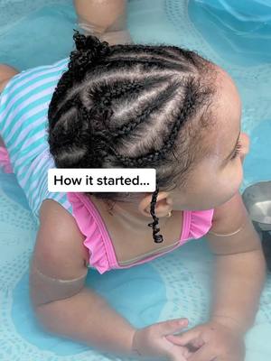 A post by @pi.elcanelaa on TikTok caption: Doing my toddlers hair🥹💕  #toddlerhairstyles #momaanddaughter #mixedhairstyles #curlyhairtutorial #fyp #mixedbbabies #blackmomsoftiktok #viral