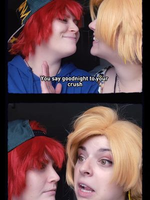 A post by @daisuki_senpai on TikTok caption: catch us at Momo Con lol #momocon2022 #kirishima #denki #kirikami  @estley_wyn