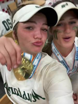 A post by @leahh2424 on TikTok caption: STATE CHAMPS PT2💚🖤