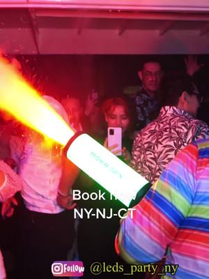 A post by @nychucky on TikTok caption: Take your party to another level. 🔥😈 convierte la hora loca de tu evento inolvidable. 🔥💥 #kingchucky #nychucky #ledspartynyc