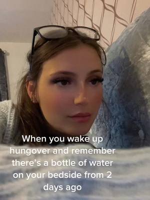 A post by @melissabennett9 on TikTok caption: #hungover