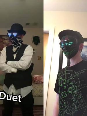 A post by @enderbat1 on TikTok caption: #duet with @hfb609 #foryou#foryourpage#fyp#purgemask