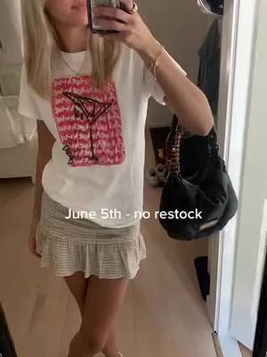 A post by @ladicah on TikTok caption: last drop ever: June 5th ❤️‍🔥 no restock! @sussebass wearing ladicah🫶