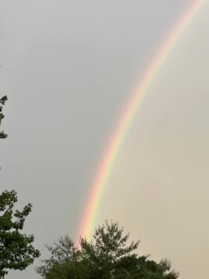 A post by @cwhit8 on TikTok caption: The beautiful way to end a bad storm!