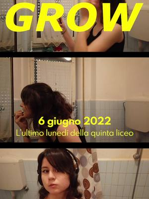 A post by @nereabruno on TikTok caption: #GROW 6 giugno 2022: L’ultimo lunedì di scuola