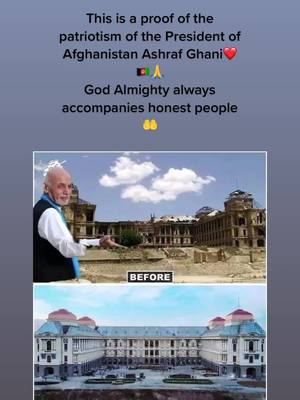 A post by @afsar_ahmadzai on TikTok caption: Ghani Baba king 🤴🇦🇫 Today he proof that slaves are slaves king is always king #🇦🇫 #🇪🇸