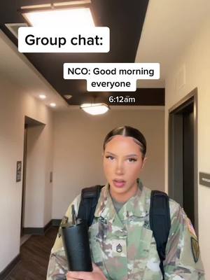 A post by @tiataughtyouwell on TikTok caption: #miltok #military #army #airforce #navy #marines #militarylife #funny #humor #trending #fyp #MadewithKAContest