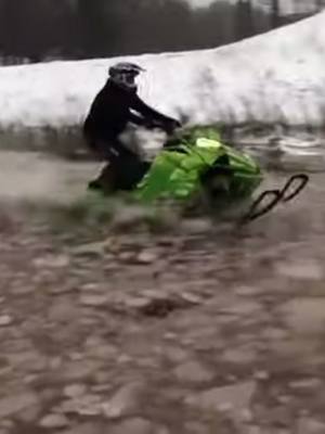 A post by @ready2enduro on TikTok caption: Easy.. ⛄️ #viral #motomemes #fy #fyp #Motorsport #wintersports #jetski #snowmobilevideos