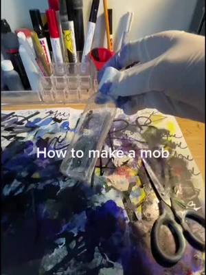 A post by @samegraff on TikTok caption: #graffiti #molotow #mob #krik #grog #graffitimop #fypシ #graffitipen