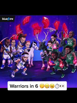 A post by @2kben0 on TikTok caption: #fyp #warrirors #warriorsin6 #hopethisageswell #NBA #stephcurry @nba  @warriors @celtics 🤐🤫🥱⏱👀 (6)