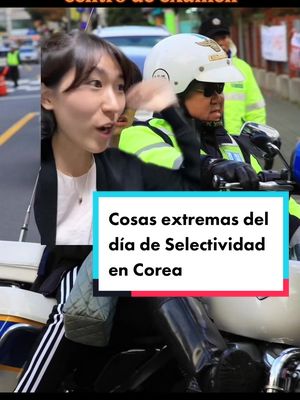 A post by @amarcorea on TikTok caption: Cosas que pasan en Corea en el día de Selectividad ! #selectividad #corea #coreana #fyp #foryoupage #españa