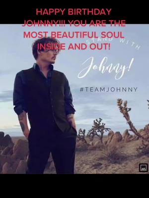 A post by @mamavic30 on TikTok caption: Today is JOHNNYS 59th birthday!! Lets spread all the love for him today!!! The world is a much brighter a beautiful place with you in it @johnnydepp #westandwithjohnnydepp #happybirthday #johnnydepp #weloveyou