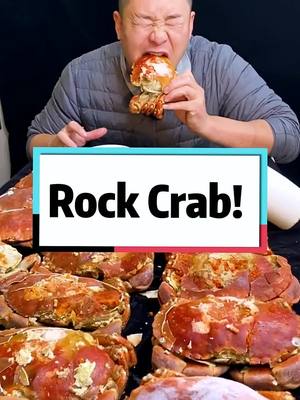 A post by @seafoodhack on TikTok caption: Rock Crab! #seafood #seafoodshow #asianfood #mukbang #crab #EasyRecipe