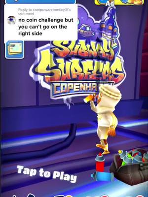 A post by @naaag on TikTok caption: Reply to @compuwarehockey31 No coin challenge but I can’t go on the right lane #subwaysurfers #subwaysurferstiktok #subwaysurferschallenge #nocoinchallenge #nocoinschallenge #nocoin #subwaysurferstricks #nocoins #naaag