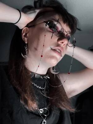 A post by @losferatuu on TikTok caption: Happy eve before the release of first kill from your local lesbian vampire #firstkill #firstkillnetflix #vampire #goth #lesbian #lesbianapocolypse #alt #fyp