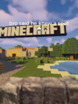 A post by @spoon.digger on TikTok caption: what is this spot 💀 #foryou #foryoupage #Minecraft