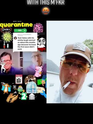 A post by @zclough603fifth on TikTok caption: #duet with @lavilainepetitecanarde2 #billgates #timetogo #fyp