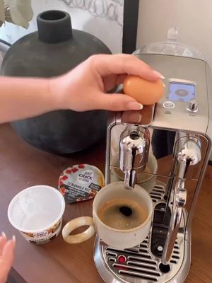 A post by @jenniferhenrynovich on TikTok caption: #ad Hacking our mornings by adding a fresh egg #ad @Just Crack An Egg #morninghack #eggrecipe