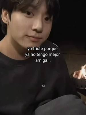 A post by @taehyunghs on TikTok caption: sus papas ya no querían que le hable así que le deje de ablar y lo mande a la goma #jk #fakeamigas#felizytriste #xd #btsaniversario9  #hahhahaha