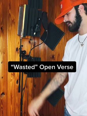 A post by @__jayywick on TikTok caption: “Wasted” Open Verse. You are not you addiction 🧡 #fyp #foryoupage #blowthisup #music  @Dax