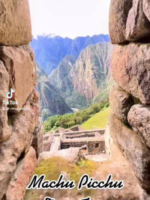 A post by @nftsportsco on TikTok caption: Machu Picchu #travel #peru #traveltiktok