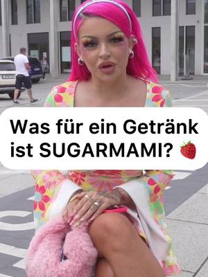 A post by @sugarmami.official on TikTok caption: Was für ein Getränk ist SUGARMAMI? 😍🤤 🍓🌵🍒🙏🏽💦 #sugarmami #katjakrasavice