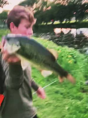 A post by @rowanbefishin on TikTok caption: @truebraid goes on the rod soo smooth and looks awesome. And thanks @espenketelhut11 for videoing #fishing #bassfishing #bass #largemouthbass #wisconsin #fishing #senkos