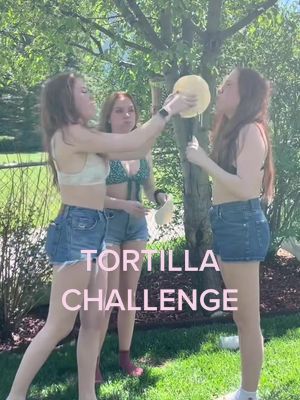 A post by @millikensmithtriplets on TikTok caption: A lil personal towards the end 😂 #tortillatrend #triplets #tortillachallenge