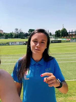 A post by @annaserturini15 on TikTok caption: Finalmente sono arrivata anche io su TikTok ⚽️❤️ #weuro2022 #tiktokcalcio @Seng Seng