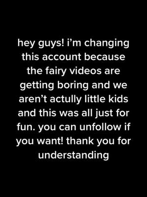 A post by @beachchqvs on TikTok caption: sorry guys! #newacc #fairy #done