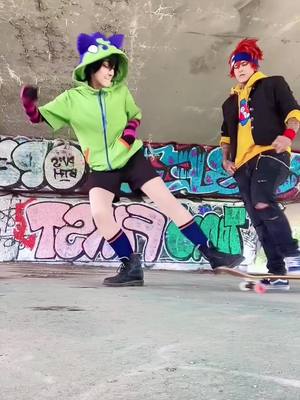 A post by @esotericdeviant on TikTok caption: No Rekis were hurt during the making of this video #sk8 #sk8theinfinity #miya #miyachinen #reki #rekikyan