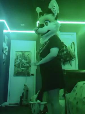 A post by @teacupdestroyer on TikTok caption: you were made for loving me#furryfandom #fursuits #fursuitmaker #furry #furrys #fursuiter