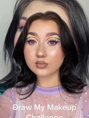 A post by @serenitys.esthetics on TikTok caption: friends draw my makeup look ✨💖 which one is your favorite?