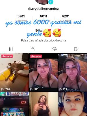 A post by @.crystalhernandez on TikTok caption: #yasomos6000##graciasmigente🥰##