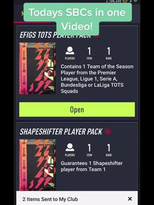 A post by @_mcmental_ on TikTok caption: Who did you get? #fifa #football #fifa22 #shapeshifter #fut #packs #fifaultimateteam