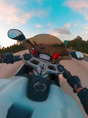 A post by @justinbilll on TikTok caption: Only the bike fam will know how satisfying this feels 🔥 #superbikelife  #gopromax #viral #fyp