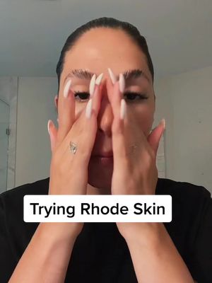 A post by @achiquepeek on TikTok caption: It’s giving glazed donut 🍩🍩 @rhode skin  #rhodeskin