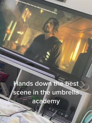 A post by @spookyemjane on TikTok caption: Try changing my mind on this #umbrellaacademy #umbrellaacademyseason3 #klaus