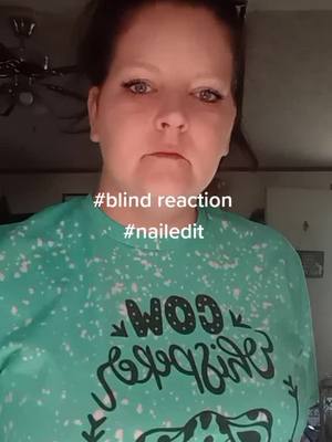 A post by @jessicalee9755 on TikTok caption: #blindreaction #nailedit