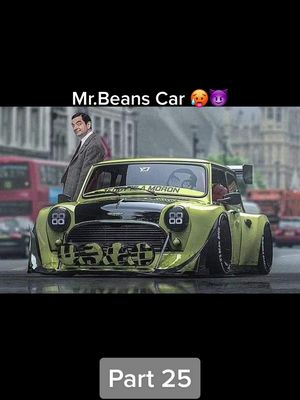 A post by @lurqzi on TikTok caption: Reply to @7nam_0007  Cars you don’t normally see wide bodied #part25 #mrbean #mrbeanscar #widebody #carhub #cartok #lurqzi #fyp