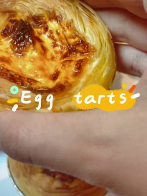 A post by @sgcookinghouse on TikTok caption: #egg #eggtart #tart