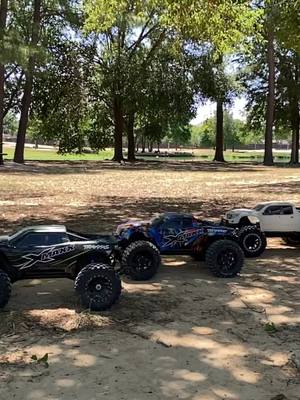 A post by @tx_steelo_rc on TikTok caption: #Traxxas #Xmaxx #RcCars #SundayFunday #Summer #Hot #Fyp #ForTheBoys