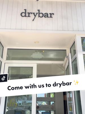 A post by @2girls1.tiktok on TikTok caption: Thank you @The Drybar for making us travel ready!! #thedrybar #bestfriend #travel #grwm #blowouthair