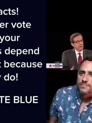 A post by @jetta876876 on TikTok caption: #duet with @nycgaydad #voteblue2022💙