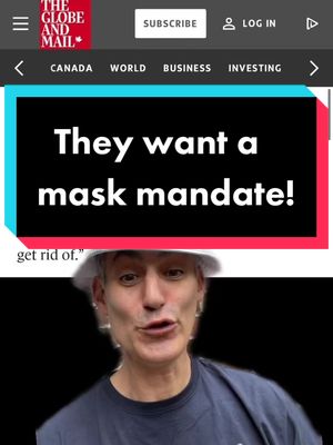 A post by @canada.libre3 on TikTok caption: #greenscreen #bigpharma #msm #depopulate #tinfoilhat #canadalibre #patriotswithoutborders #freedomconvoy2022 #maga #trump #ppc #ukip #apocalypse #maskmandate #junkscience #covidians