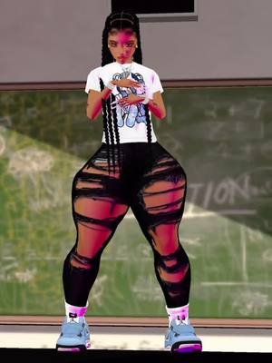 A post by @imvu_baddie004 on TikTok caption: #imvu_baddie004 #imvu