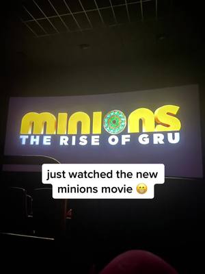 A post by @lordllama11 on TikTok caption: #minionsriseofgru #moviehouse #idk #llamapink11iscool #lordllama11