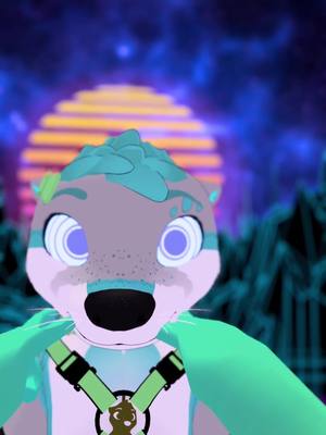 A post by @cloudy_otter on TikTok caption: Dealing with trolls isn’t always easy… but someone has to do it. #vrchat #furry #furries #awtter #furriesoftiktok #furryvr #furrytiktok #musicvideo# #carpenterbrut